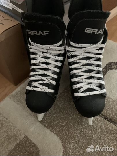 Коньки хоккейные Graf, р.37