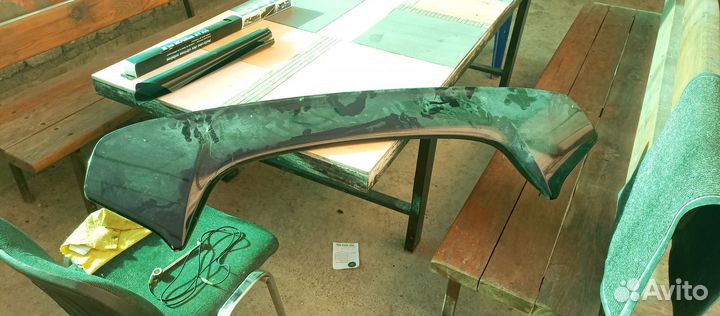 Спойлер на subaru impreza