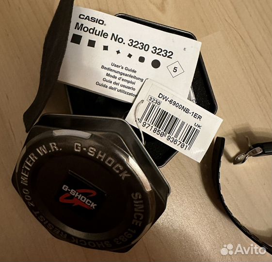 Часы casio G-Shock DW-6900HB-1ER 3230