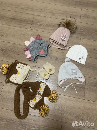 Шапка zara hm 1,5-2,5 года