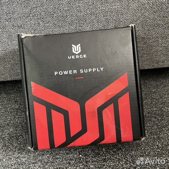 Блок питания с педалью от тату машинки Verge