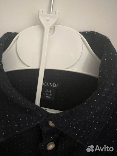 Пиджак и рубашка Kiabi на мальчика 68-74