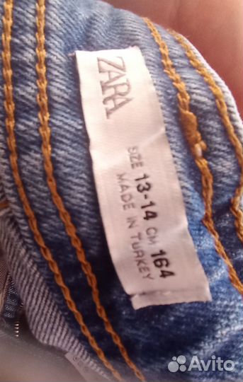 Джинсы клеш zara