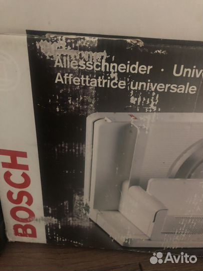 Ломтерезка слайсер bosch