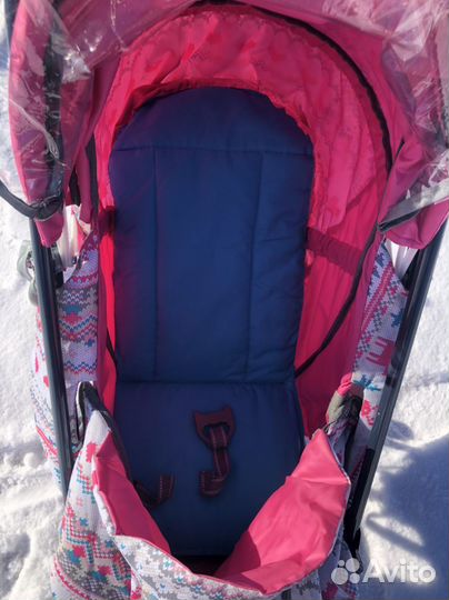 Санки с колёсами