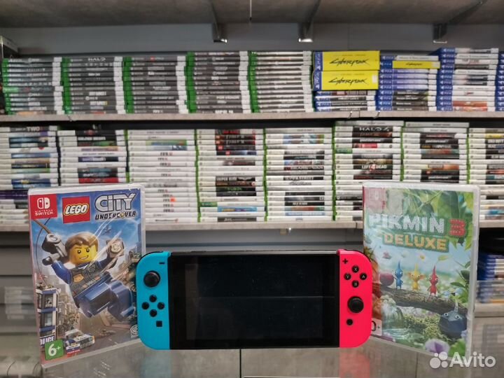 Nintendo Switch - Pikmin + lego