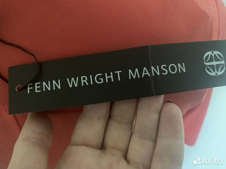 Платье алое коралловое красное новое 46 р