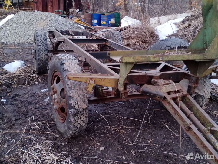 Телега двухосная