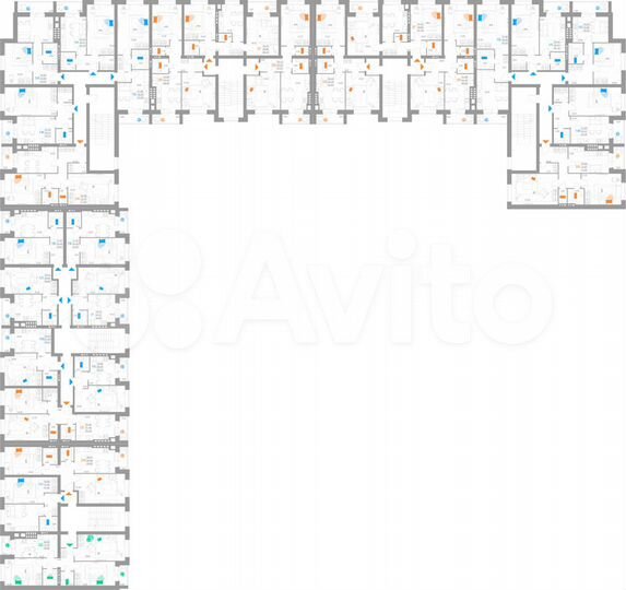 2-к. квартира, 77,4 м², 3/5 эт.
