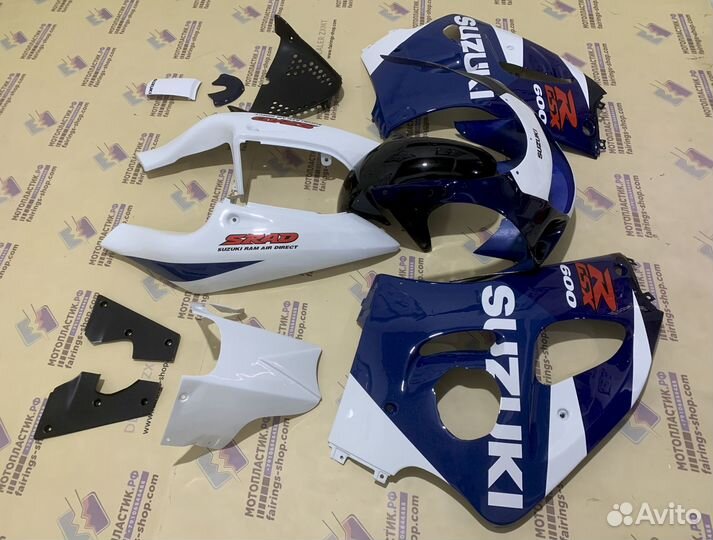 Suzuki gsxr600/750 1997-2000 комплект мотопластика