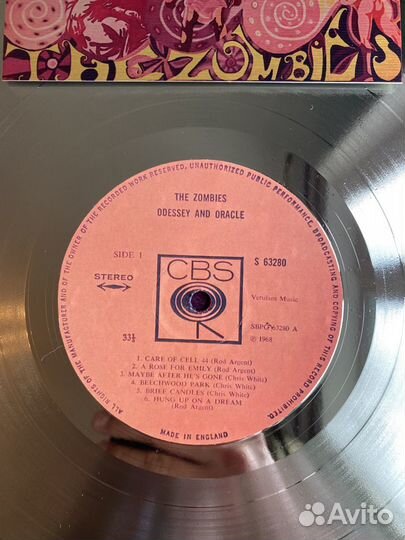 The Zombies Odessey And Oracle gold vinyl