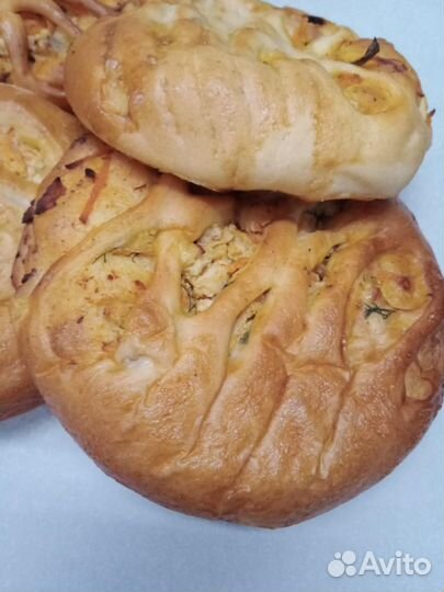 Ватрушка с курицей 