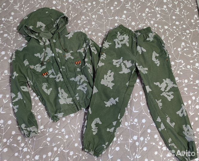 Камуфляжный костюм детский