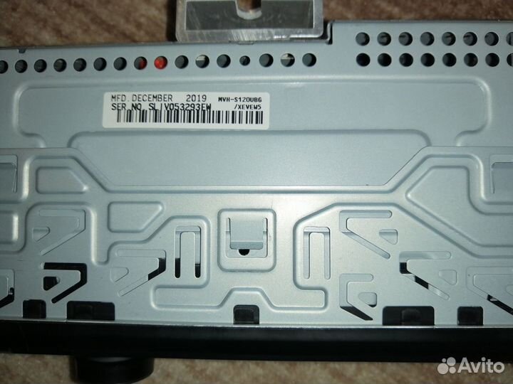 Автопроигрыватель Pioneer MVH-S120UBG