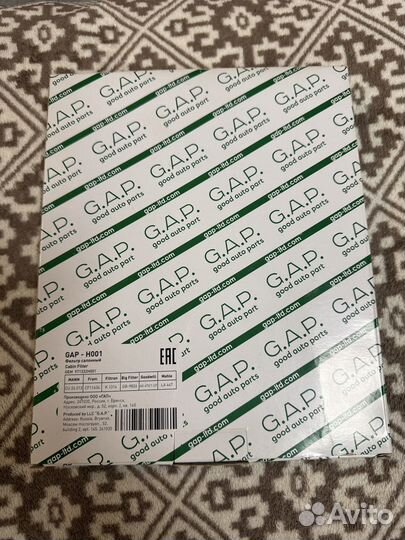 Салонный фильтр kia hyundai