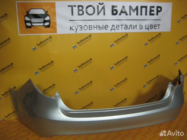 Бампер задний Kia Rio Седан цвет Серебристый