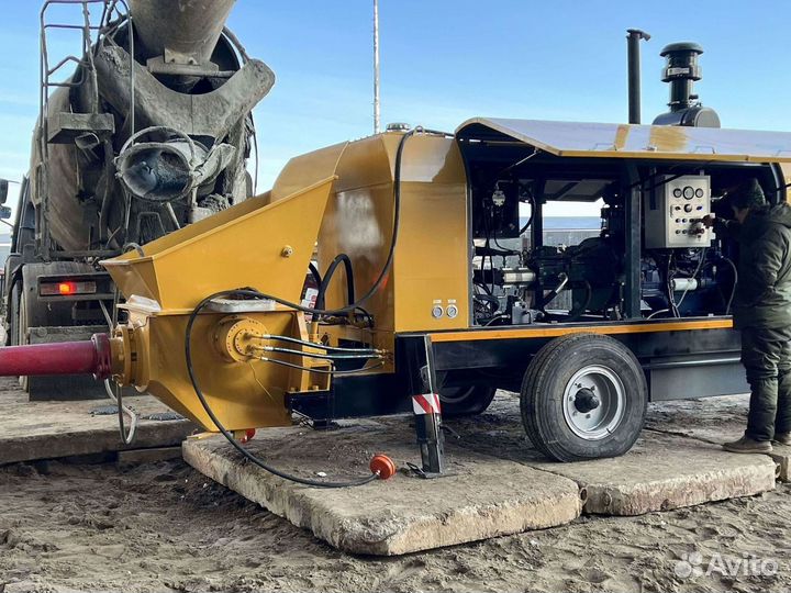 Бетононасос стационарный 40 кубов