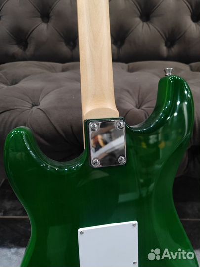 Электрогитара Stratocaster Green + Чехол