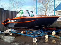 Алюминиевая моторная лодка Aluton 430 под заказ