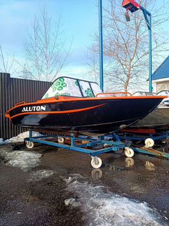 Алюминиевая моторная лодка Aluton 430 под заказ