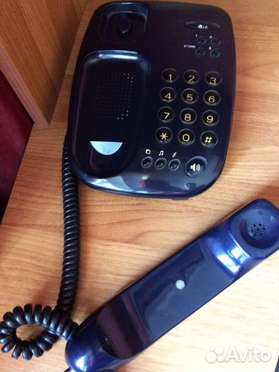 Телефон LG проводной стационарный