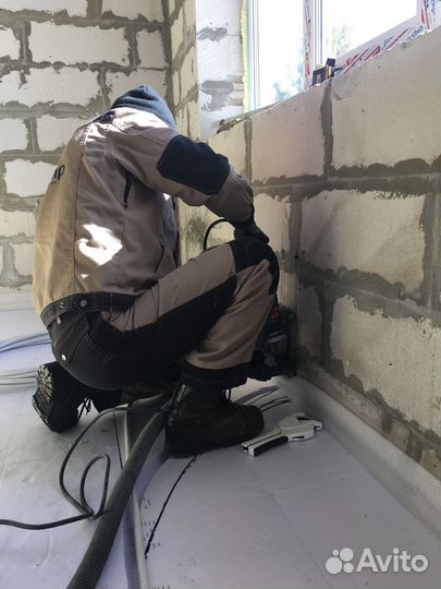 Монтаж системы отопления