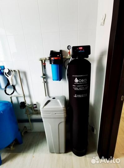 Система очистки воды Обезжелезивание Умягчение