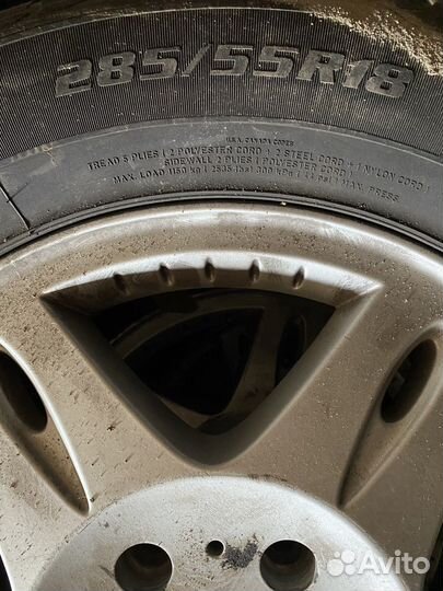 Диски с резиной r18 на мерседес гелинтваген G463