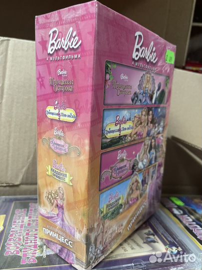 Barbie (4 мультфильма) 4DVD Барби
