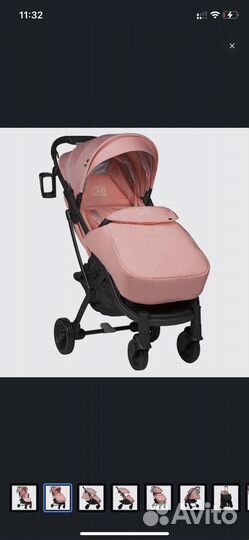 Прогулочная коляска Compatto Pink