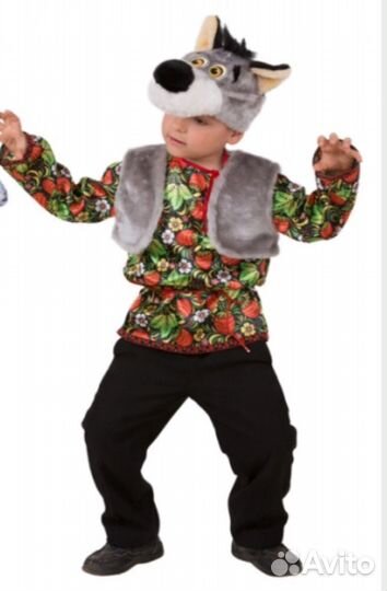 Костюм волка прокат