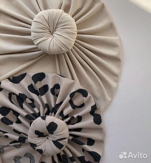 Шапочка для девочки (тюрбан), косынки