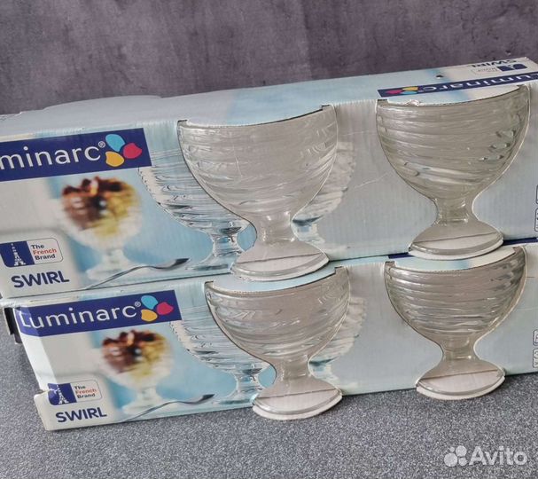 Креманки luminarc swirl