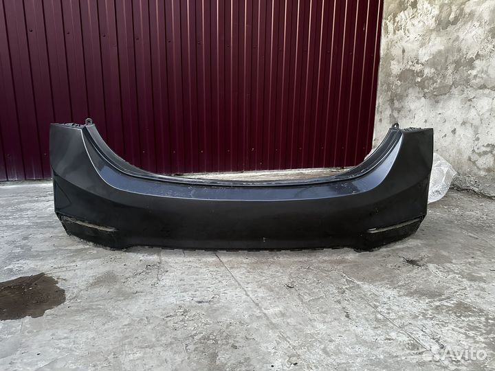 Задний бампер hyundai solaris 2017