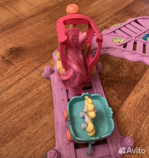 Игрушка железная дорога my little pony