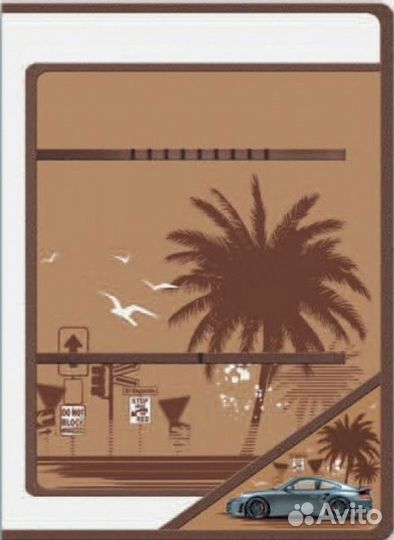 Папка д /уроков труда пластиковая