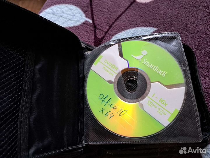 Диски с программы в сумке