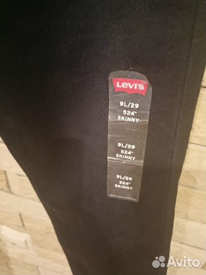 Джинсы levis 524 женские (9L/W29L34) темно-синие