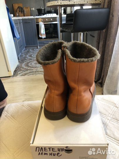 Сапоги женские натуральная кожа 37 размер