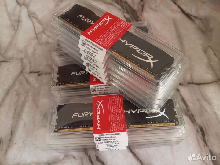 Оперативная память DDR3 4gb/8gb Fury HyperX