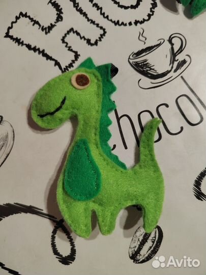 Игрушка дракон символ 2024 года