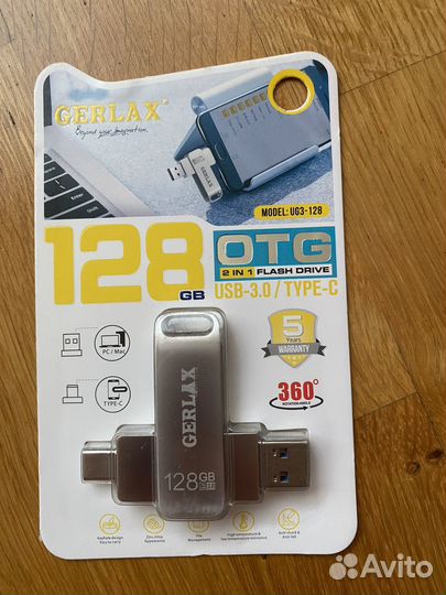USB флешка для телефона компьютера USB 3.0/ Type-C