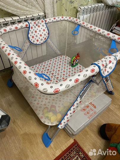 Манеж детский складной