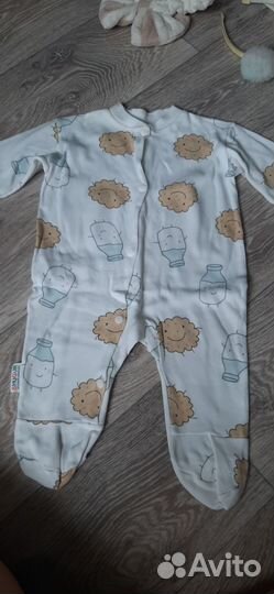 Пакет одежды для девочки с рождения