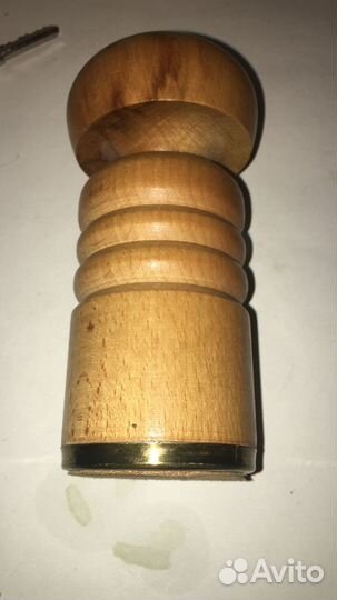 Штопор дерево латунь, Рига,крепкий