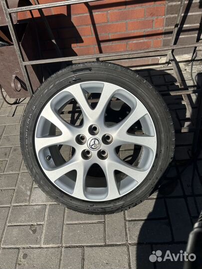 Летняя резина R18 на дисках Mazda