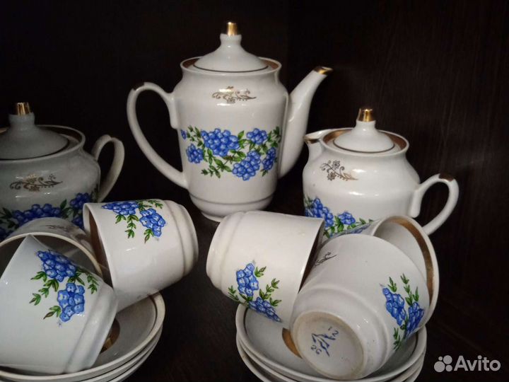 Сервиз кофейный посуда СССР