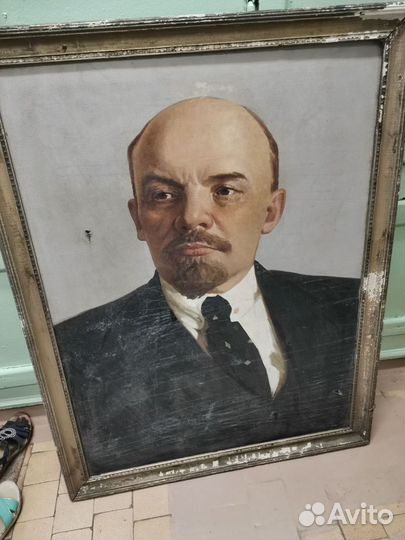 Портрет Ленина раритет