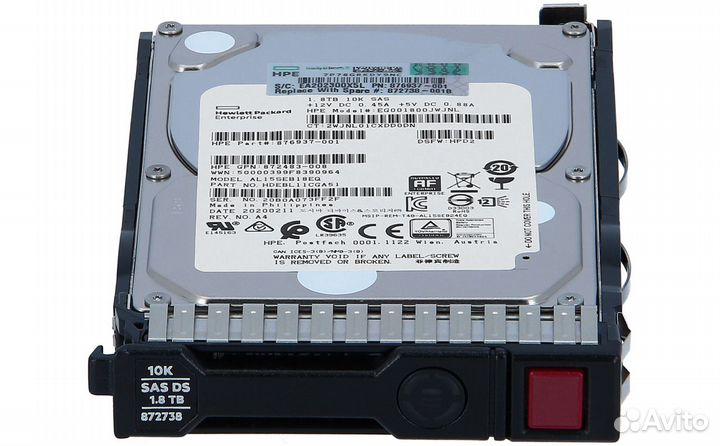 Жесткий диск HP 1.8TB 872481-B21 SAS