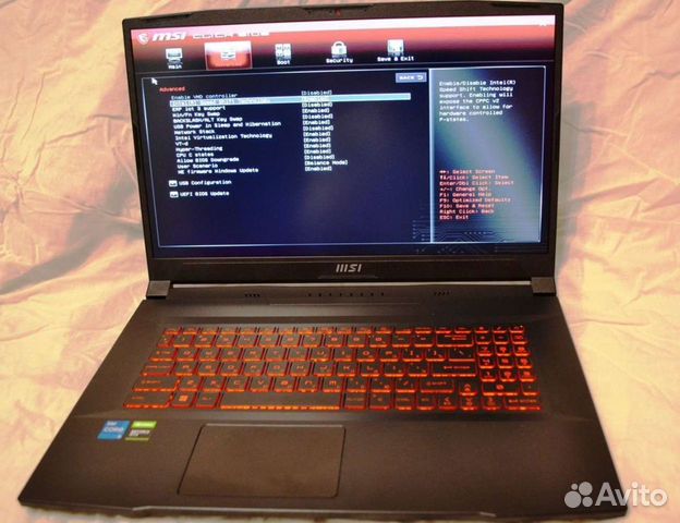 Msi gf76 katana 11sc 894xru